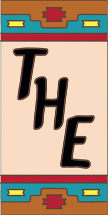 Southwest Letter and Symbol Tiles