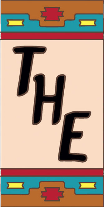 Southwest Letter and Symbol Tiles