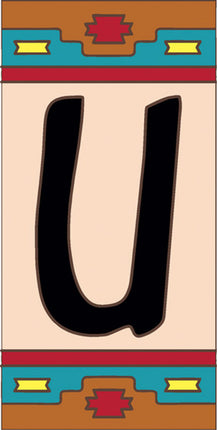 Southwest Letter and Symbol Tiles