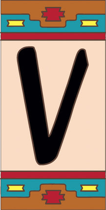 Southwest Letter and Symbol Tiles