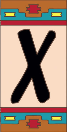 Southwest Letter and Symbol Tiles