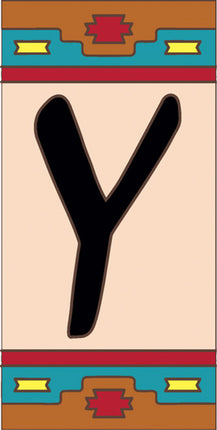 Southwest Letter and Symbol Tiles