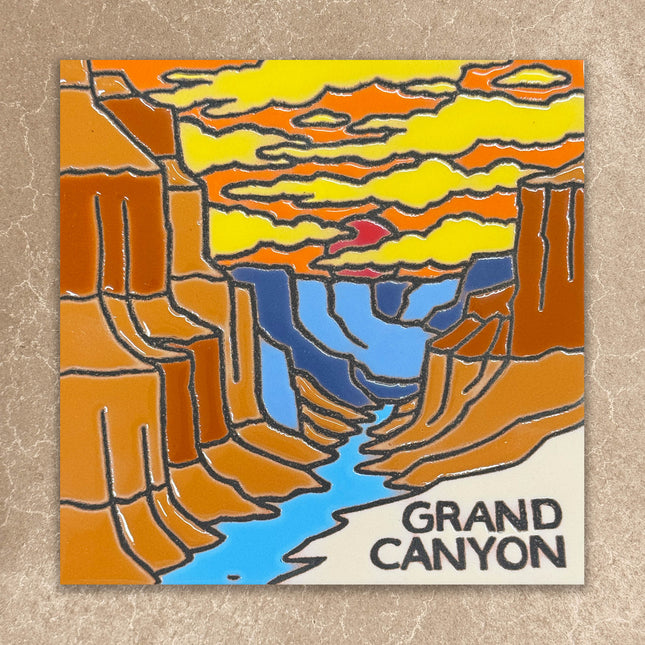 Grand Canyon River Tile (9020)
