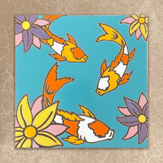 Koi Pond Tile (9397)