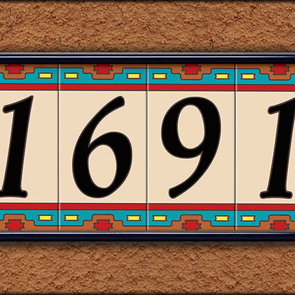 Southwest House Number Tiles