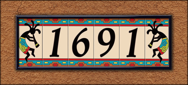 Southwest House Number Tiles